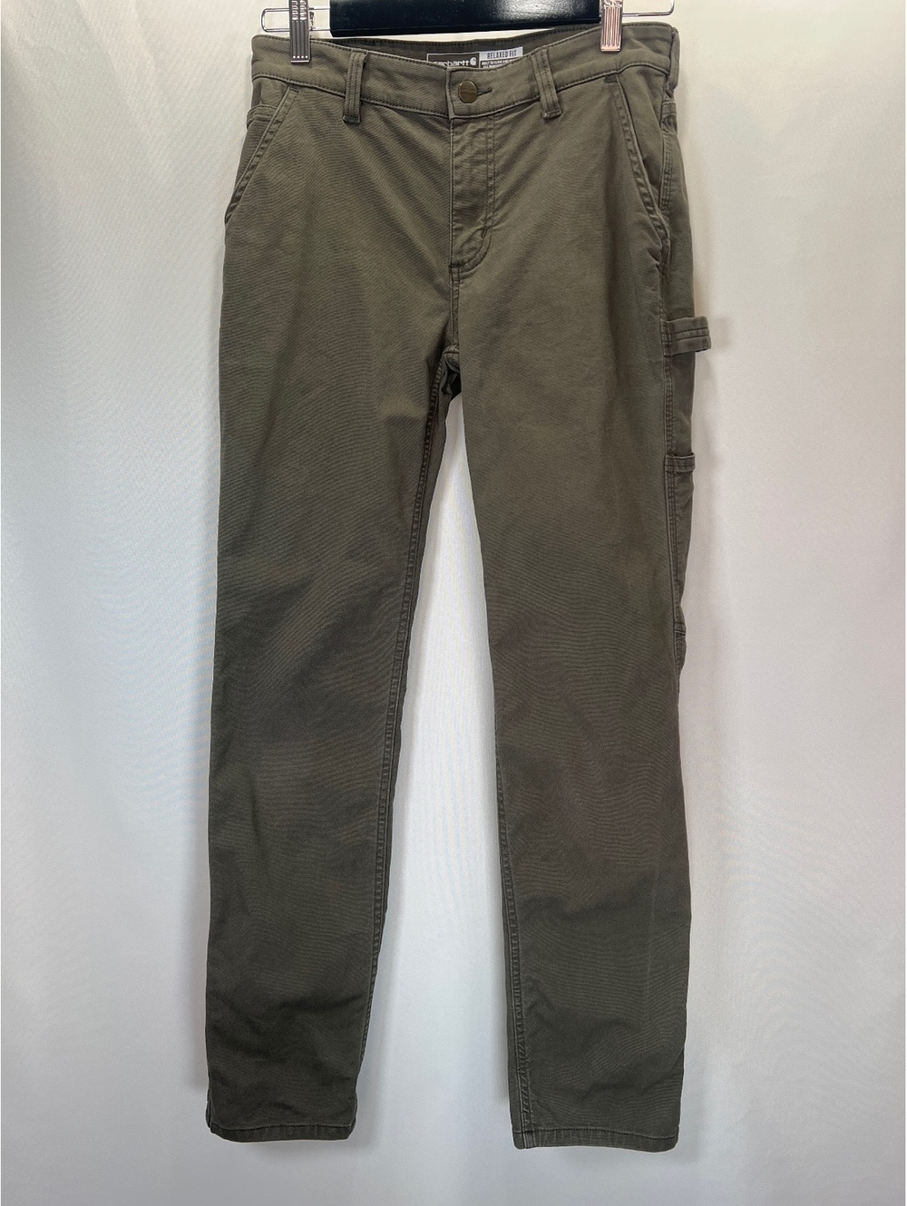 Carhartt Rugged Flex Relaxed Fit Canvas Work Pant Women's Size 2 Regluar